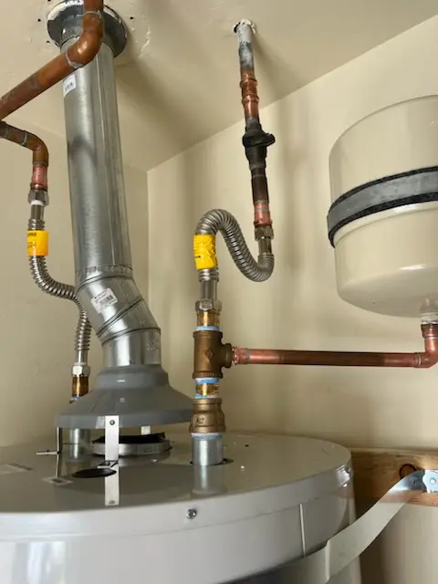 Water heater installation and plumbing repair in Lawrence Township