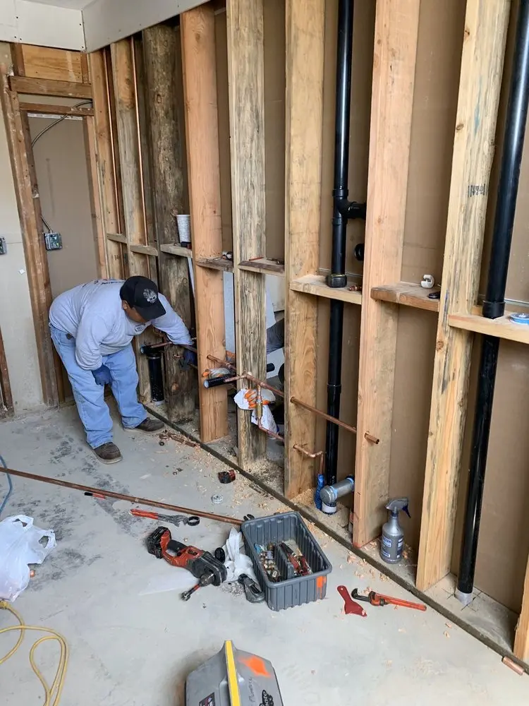 Commercial rough-in plumbing for Commercial Plumbing in Lawrence Township